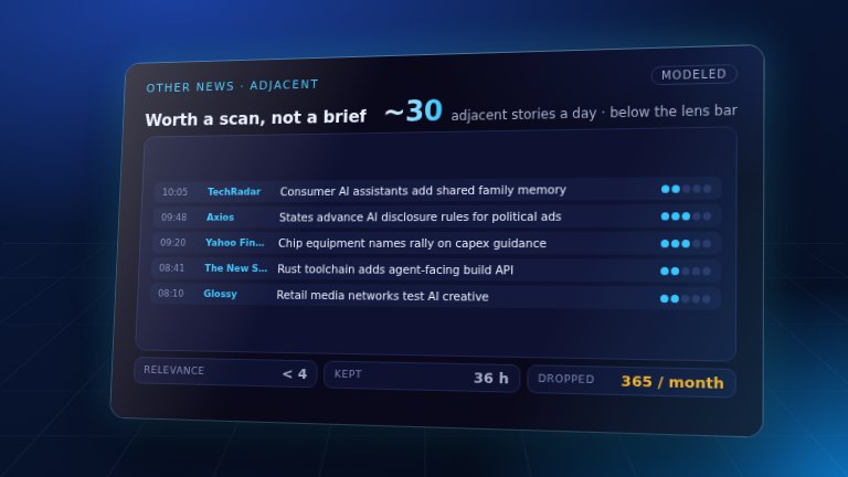 Preview: Other news